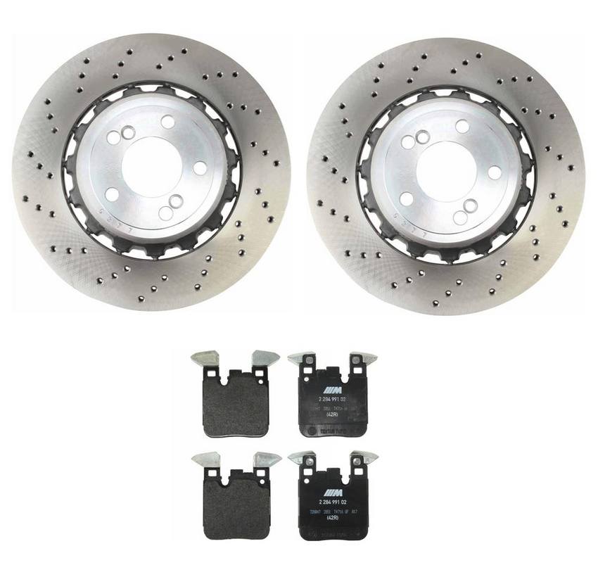 BMW Brake Kit - Pads and Rotors Rear (370mm)